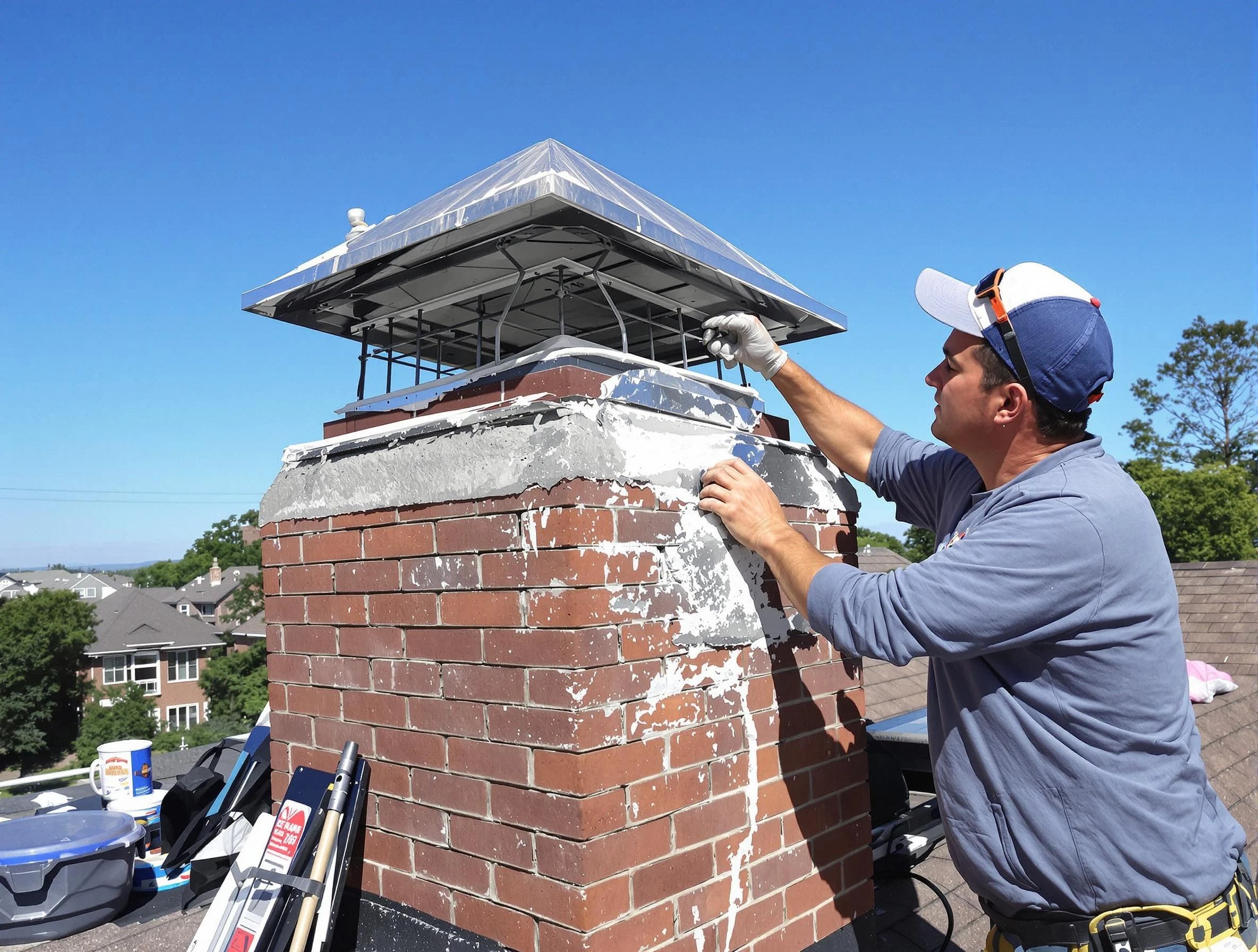 Chimney Crown Services service in Aurora, CO